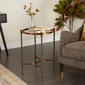 9th & Pike® Black Metal Traditional Accent Table - image 6