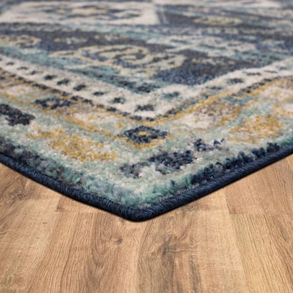 Mohawk Home Endfield Blue Accent Rug