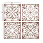 9th & Pike&#174; Rustic Style Square Floral Wall D&#233;cor - Set of 4 - image 11