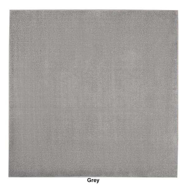 Nourison Essentials Solid Indoor/Outdoor Square Rug