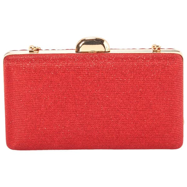D''Margeaux Shimmer Pleated Clutch