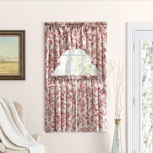 Ricardo® Waverly Gardens Rod Pocket Swag Pair - 84x36