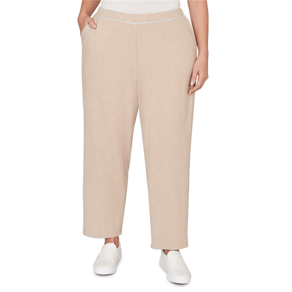 Plus Size Alfred Dunner Comfort & Joy Pull-On Short Length Pants