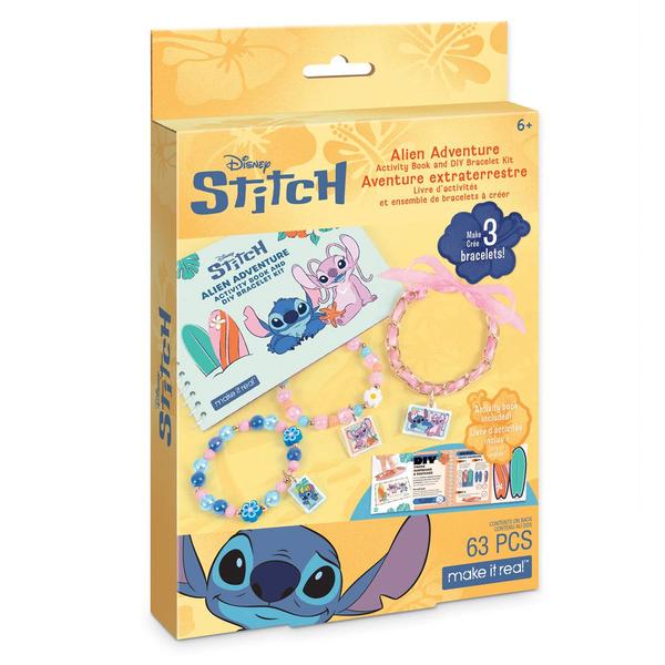 Make It Real(tm) Disney Stitch Alien & DIY Bracelet Kit - image 