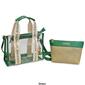 Adrienne Vittadini Clear Box Tote w/Pouch - image 2
