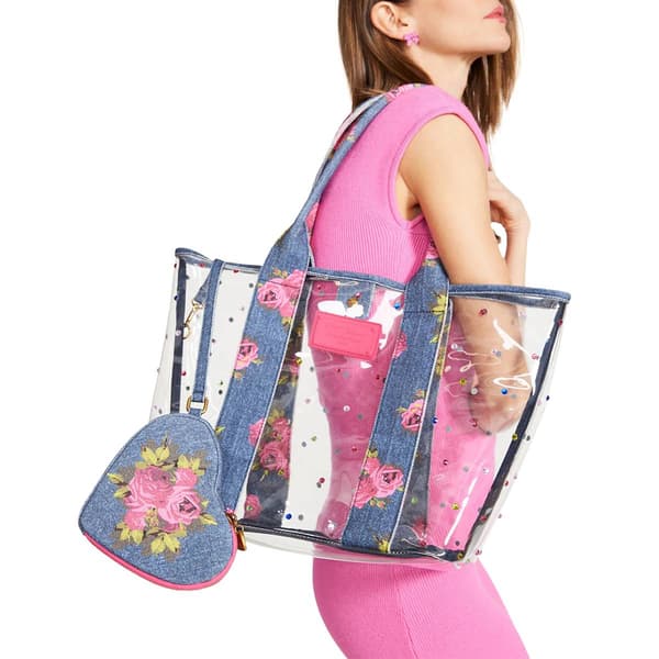 Betsey Johnson Clear Tote
