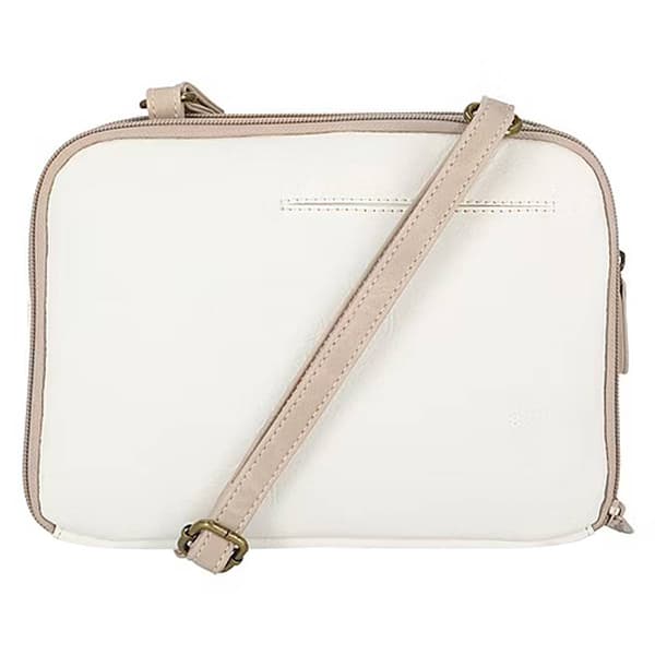 MultiSac Zippy Crossbody - White/Biscotti