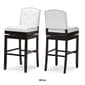 Baxton Studio Ginaro Swivel Bar Stools - Set of 2 - image 5
