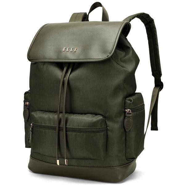 ELLE Wayfarer Monogram Travel Backpack - image 