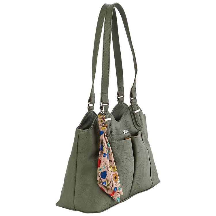 MultiSac Dawson Floral Scarf Shopper