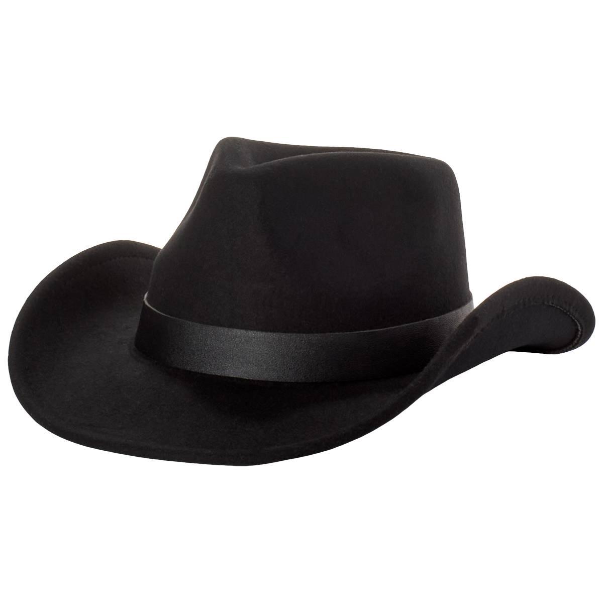 Womens Vince Camuto V Felt Cowboy Hat