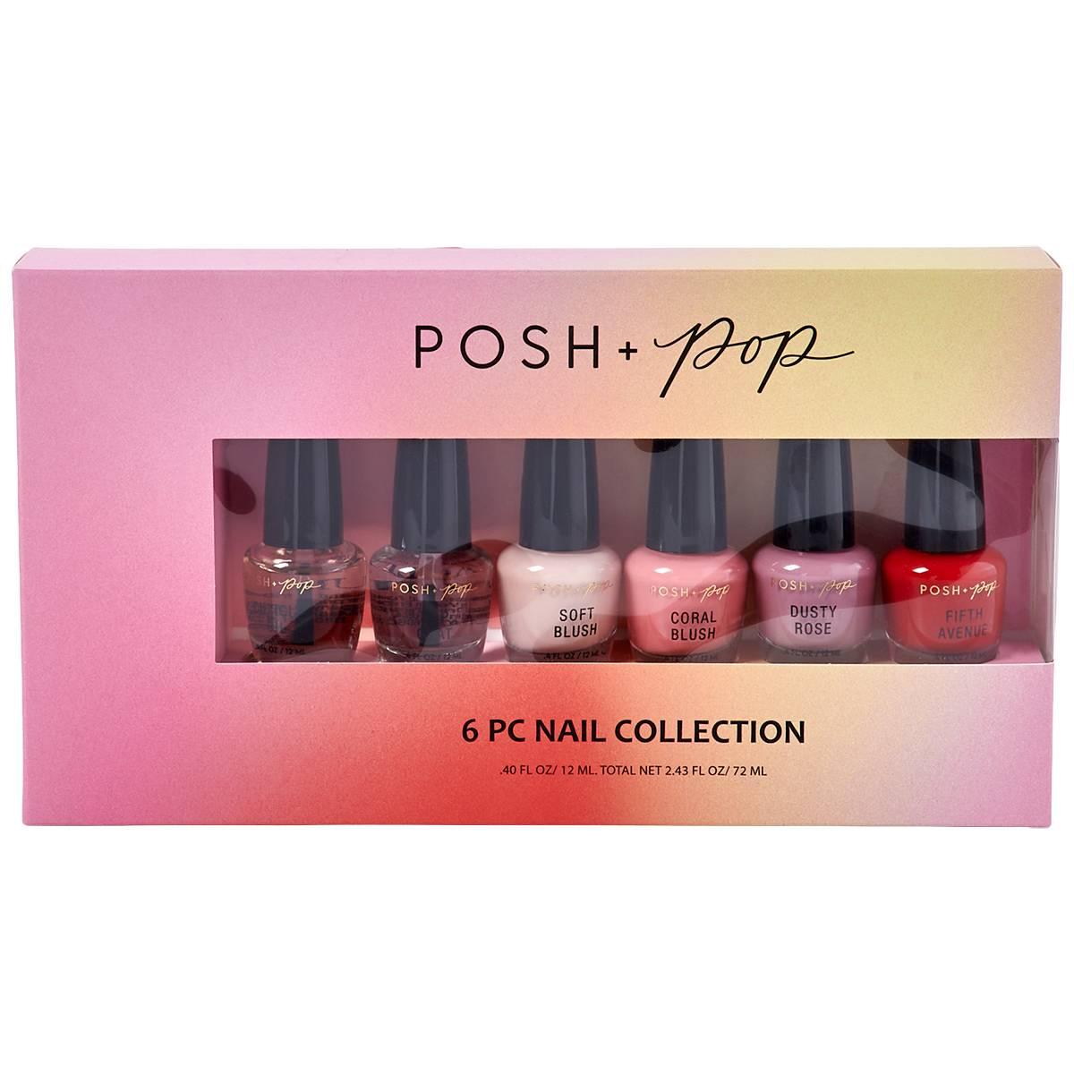 Posh + Pop Nail 6pc. Nail Polish Set
