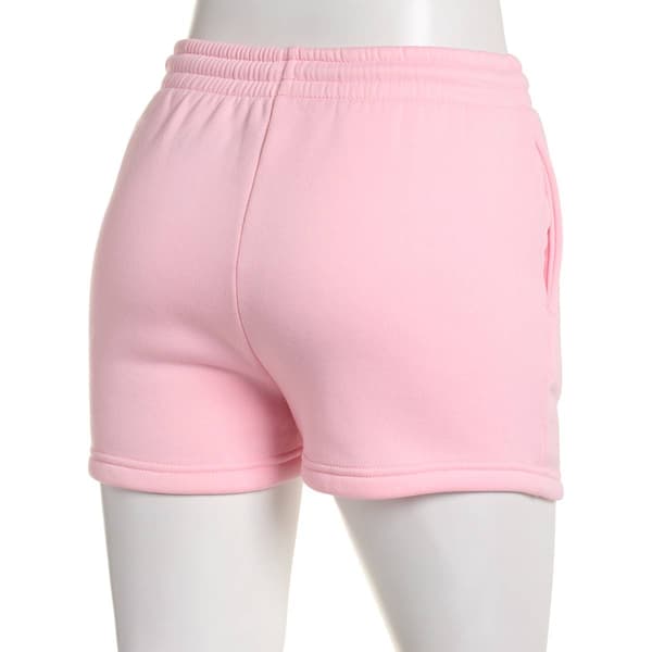 Juniors Freeze Strawberry Shortcake Embroidery Fleece Shorts