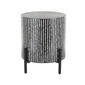 9th & Pike® Contemporary Mother Of Pearl Shell Accent Table - image 7