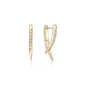 Brilliant Grown 1/10ctw. Lab-Grown Diamond Earrings - image 1