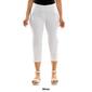 Plus Zac & Rachel Solid Millennium Pull On Cropped Pants - image 4