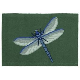 Liora Manne(tm) Frontporch Dragonfly Indoor/Outdoor Accent Rug