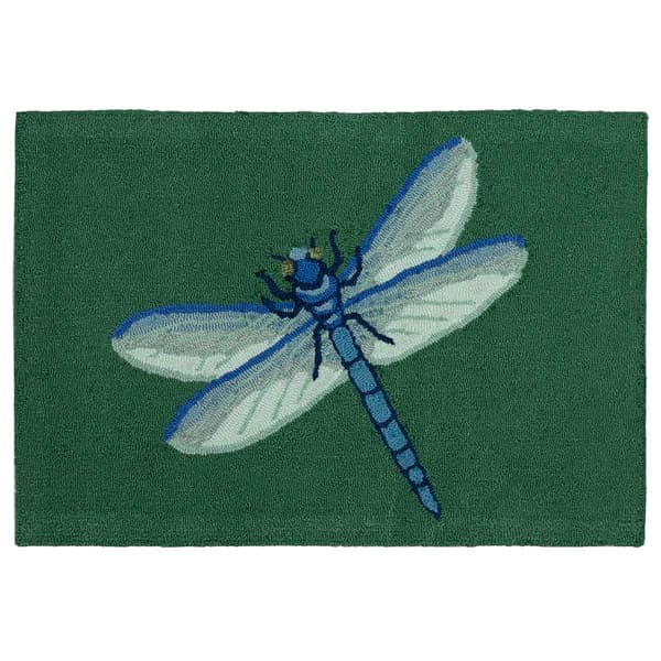 Liora Manne(tm) Frontporch Dragonfly Indoor/Outdoor Accent Rug - image 