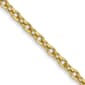 Gold Classics™ 10kt. 2mm Solid Cable Chain Necklace - image 3