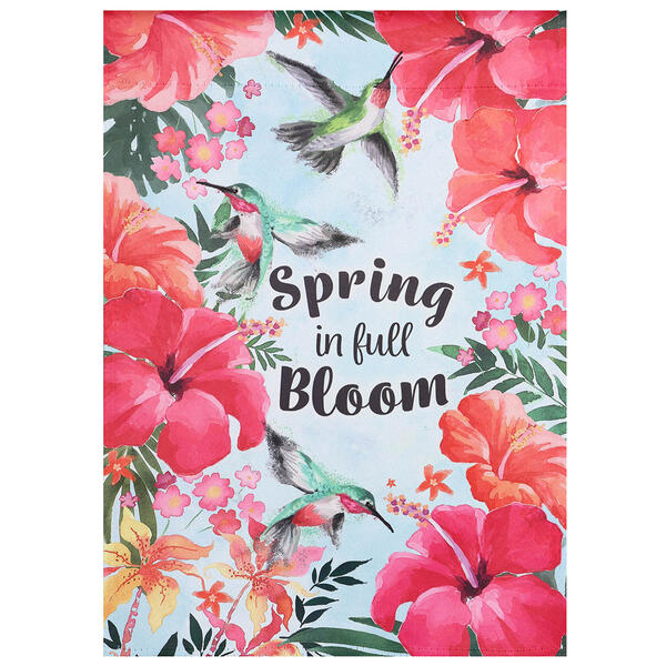 Meadow Creek Spring in Full Bloom Garden Flag - image 
