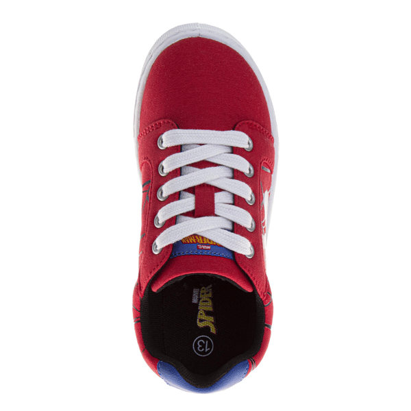 Big Boys Marvel™ Spider-Man Lace-Up Canvas Sneakers
