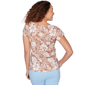 Womens Hears of Palm Cool & Collected Floral Embellished Tee - image 2