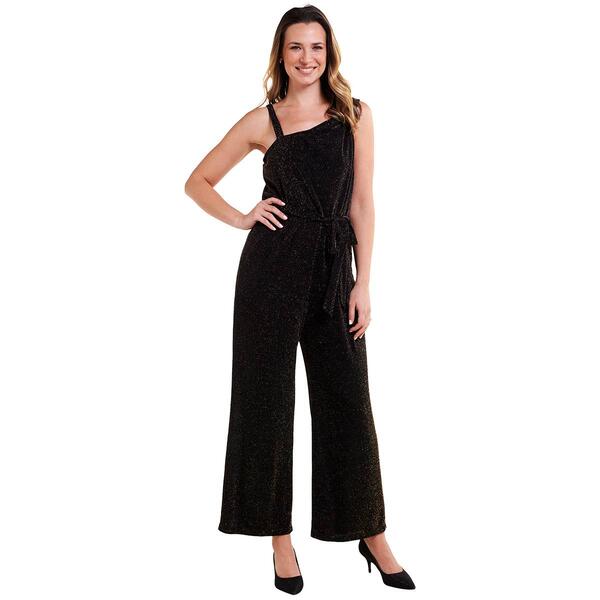 Womens Luxology Glitter Jump Suit - image 
