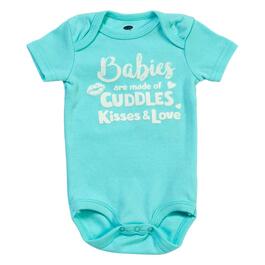 Baby Unisex &#40;NB-9M&#41; Wild Child Babies Cuddles & Kisses Bodysuit