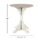 9th &amp; Pike® White Chinese Fir Country Accent Table - image 5