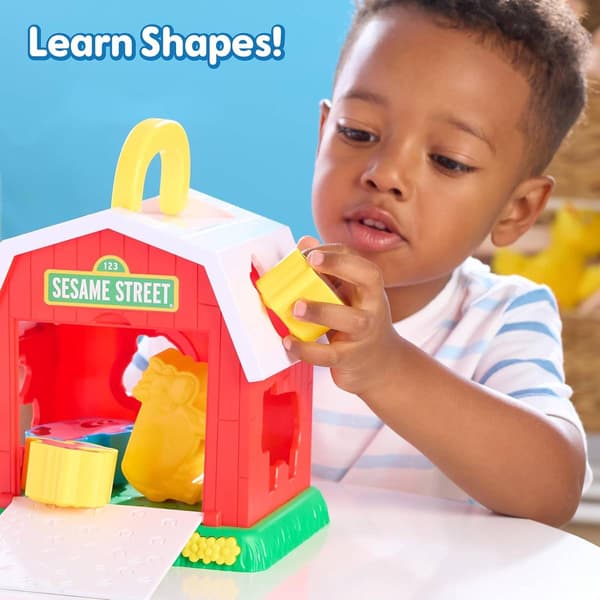 Sesame Street® Elmo''s Learn & Sort Barn