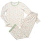 Plus Size Elizabeth & Nicole Floral Henley Pajama Set - image 1