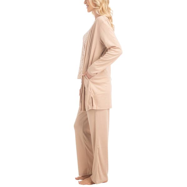 Plus Size Muk Luks 3pc. Anything Lounge Set - Short