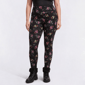 Plus Size French Laundry Candy Cane Bows Brushed Back Leggings - image 1