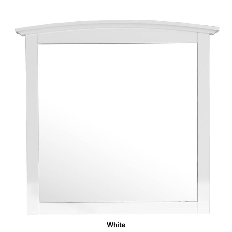 Passion Furniture Classic Rectangle Dresser Mirror - 37x35