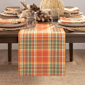 Threadmade Hawley Plaid Harvest Cotton Table Runner - image 2