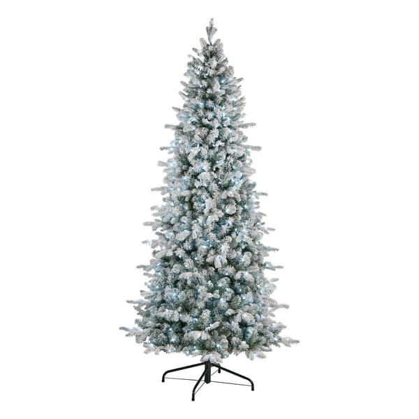 National Tree Snowy Comet Feel Real&#40;R&#41; 6ft. LED Christmas Tree - image 
