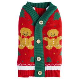 Gingerbread Pet Cardigan