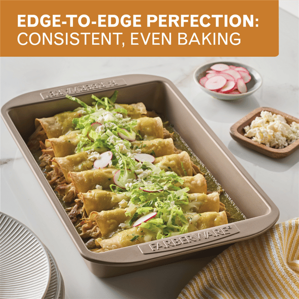 Farberware Bakeware Nonstick Rectangular Cake Pan
