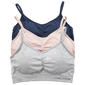 Womens Nautica 3pk. Bralettes Bras - NT6742-3PKU - image 1