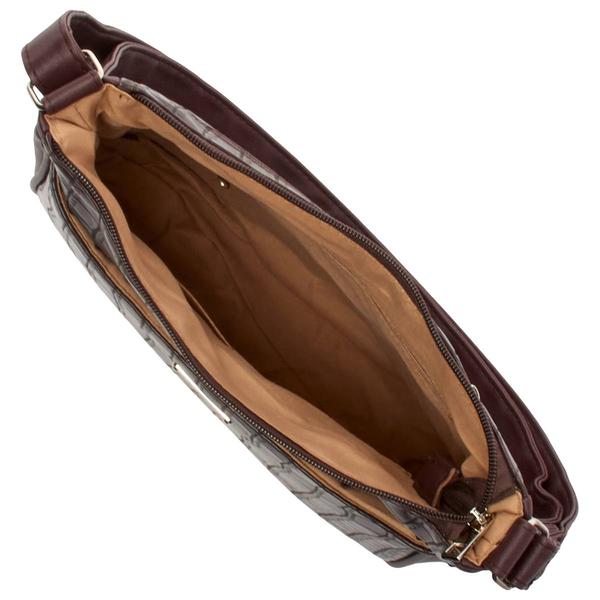 Julia Buxton Mikki Crocodile Crossbody