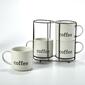 Boston Warehouse 14oz. Stack Coffee Mugs - Set of 4 - image 1
