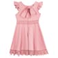 Girls &#40;7-16&#41; Rare Editions Solid Knit Ruffle Sleeve Skater Dress - image 2