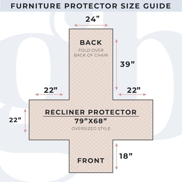 FreshFolds&#8482; Premium Reversible Solid Furniture Protector