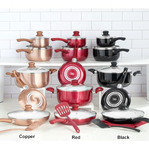 Healthy Living 10pc. Non-Stick Ceramic Cookware Set