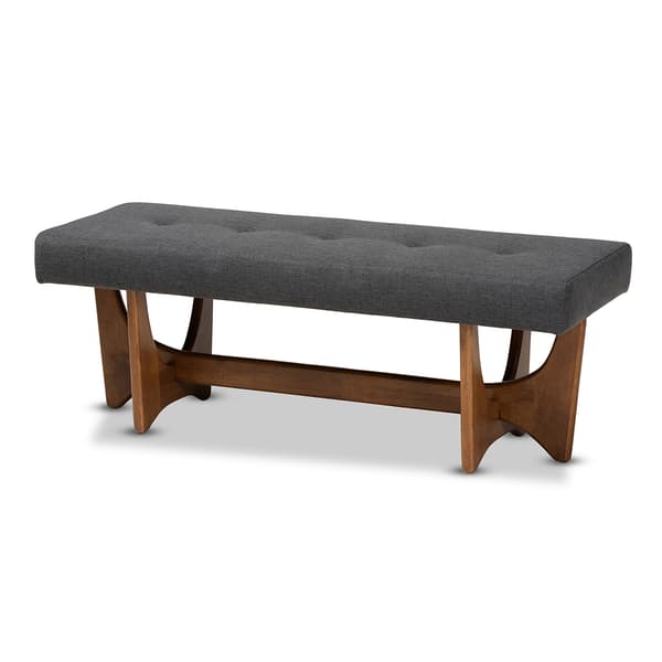 Baxton Studio Theo Upholstered Bench - image 