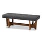 Baxton Studio Theo Upholstered Bench - image 1