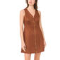 Womens MSK Sleeveless Zip Front Suded Dress - image 1