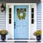Northlight Seasonal Artificial Eucalyptus & Hydrangea Wreath - image 3