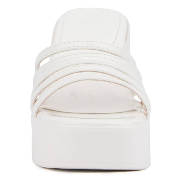 Womens Olivia Miller Dreamer Wedge Slide Sandals