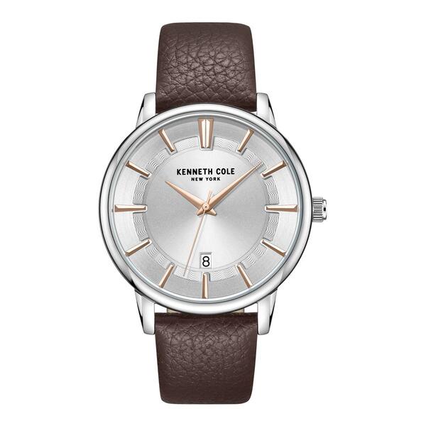 Mens Kenneth Cole Classic Silver Dial Watch - KCWGB0014104 - image 